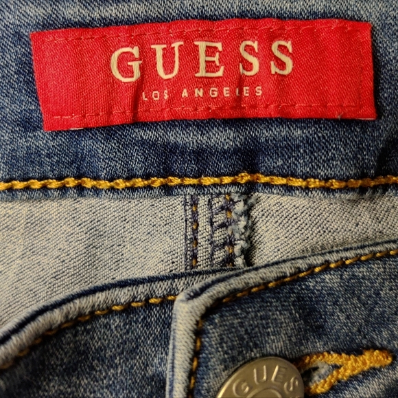 Guess light denim straight leg size 30 - Picture 3 of 4